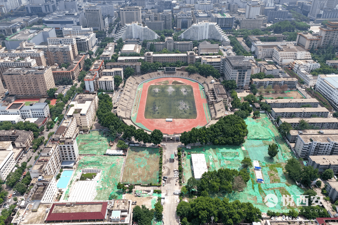 西安市体育场改造重启，游泳馆、足球场都安排上了！