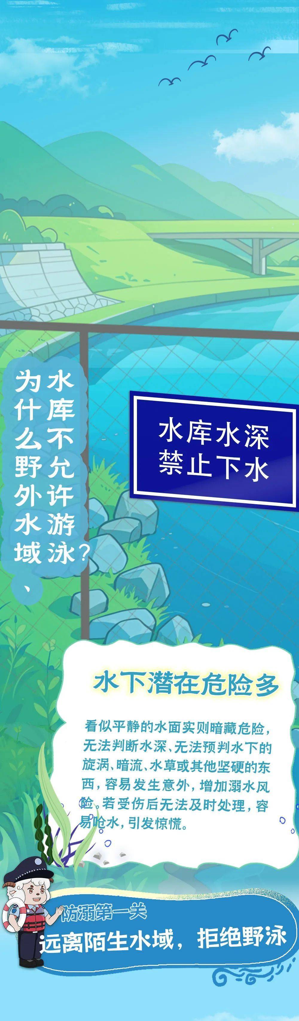 游泳消暑、安全第一，这里有你不可不知的“防溺密码”→