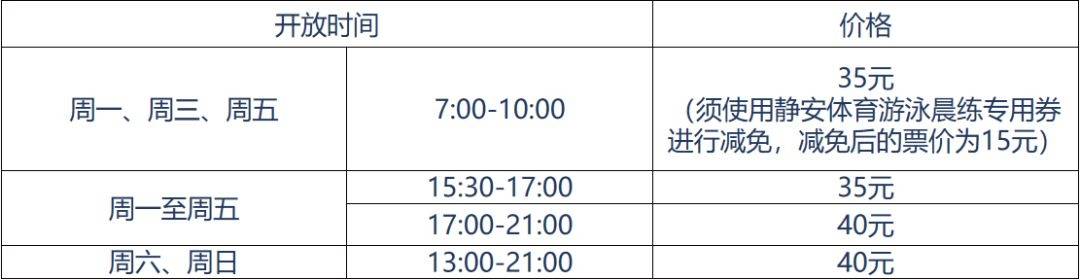 关于静安区运动健身中心游泳馆恢复非夏季开放的通知